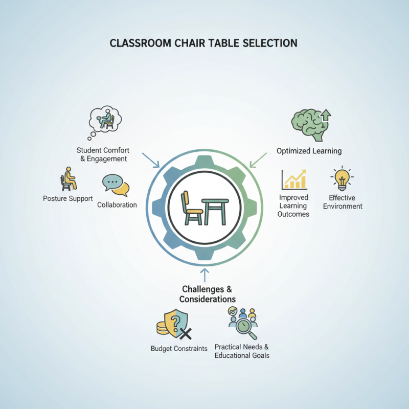 How to Choose the Best Classroom Chair Table for Your Needs?