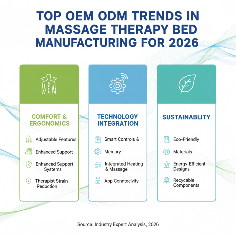 2026 Top OEM ODM Massage Therapy Bed Factory Innovations and Trends