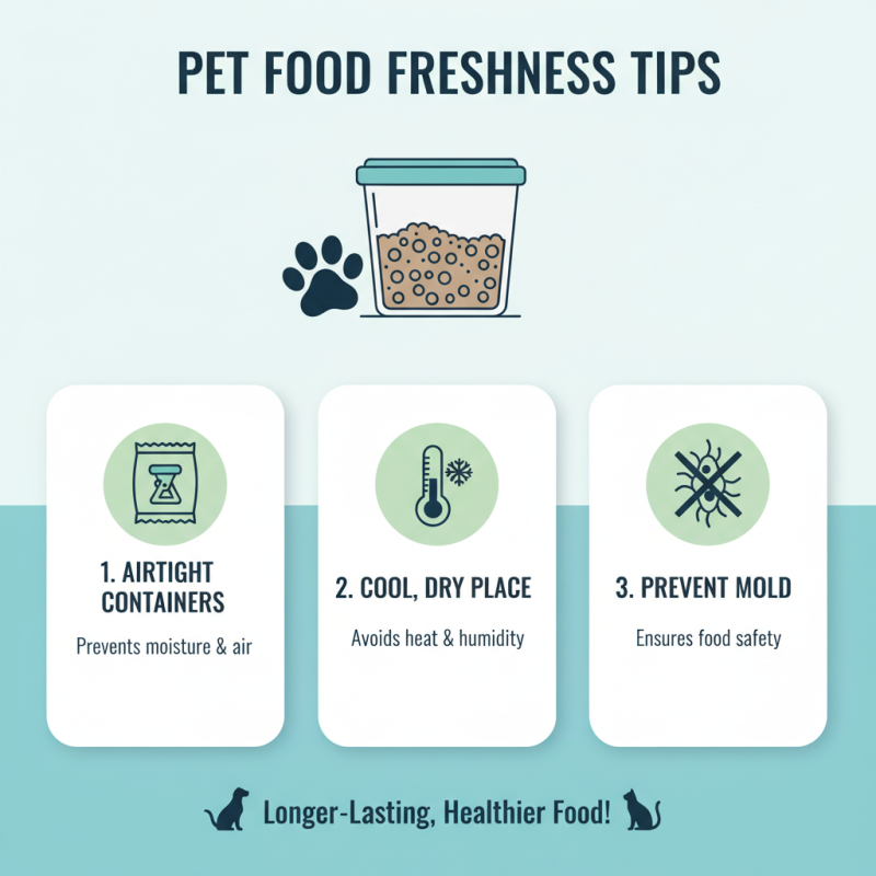 Top 10 Pet Food Container Bags for Easy Storage and Freshness?