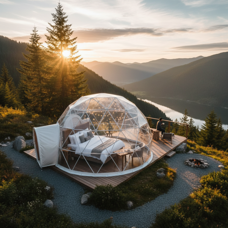 What is Wholesale China Covestro Glamping Clear Dome Product and Its Benefits?