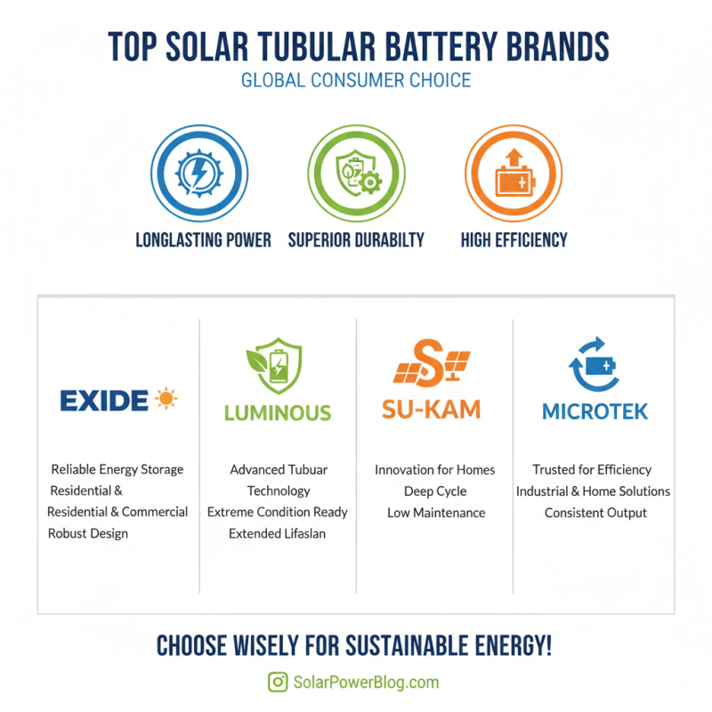 Top Solar Tubular Battery Options for Global Buyers?