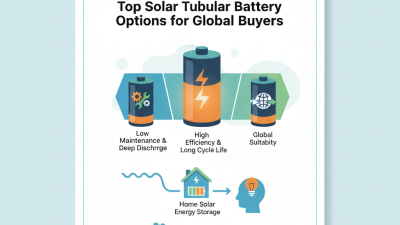Top Solar Tubular Battery Options for Global Buyers?