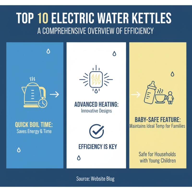 Top 10 Electric Water Kettles for Fast Boiling and Efficiency?
