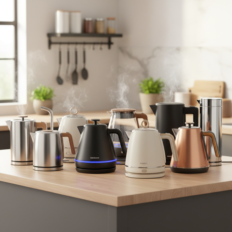 Top 10 Electric Water Kettles for Fast Boiling and Efficiency?