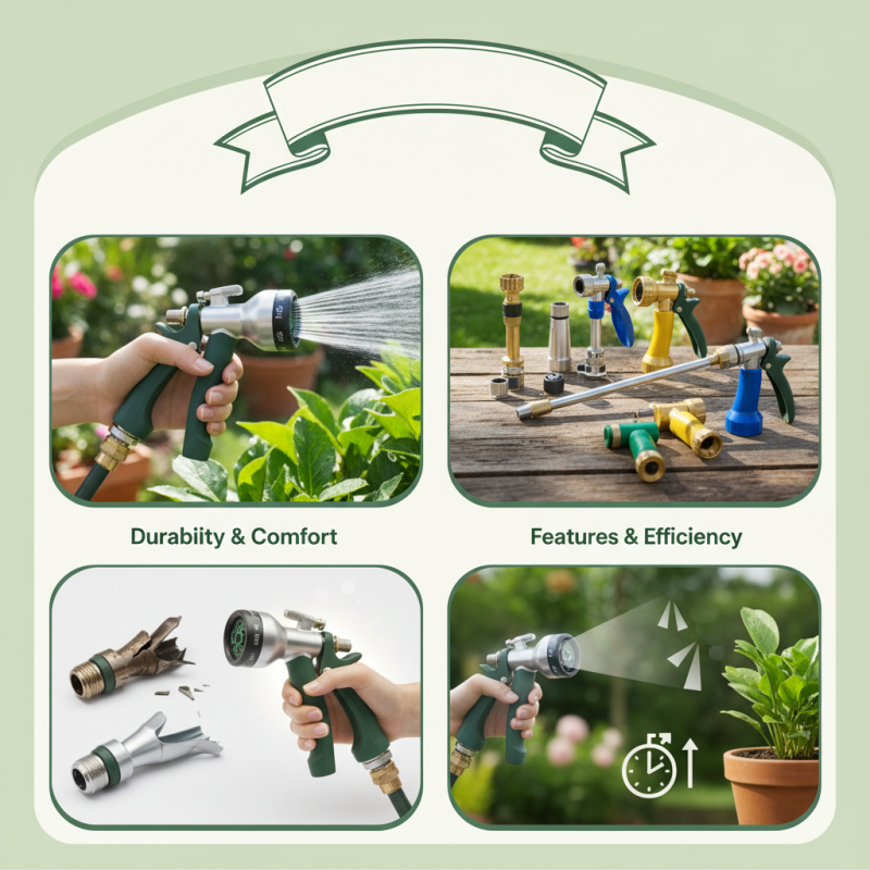 Top High Quality Wholesale Garden Sprayer Nozzle Options for Your Needs?