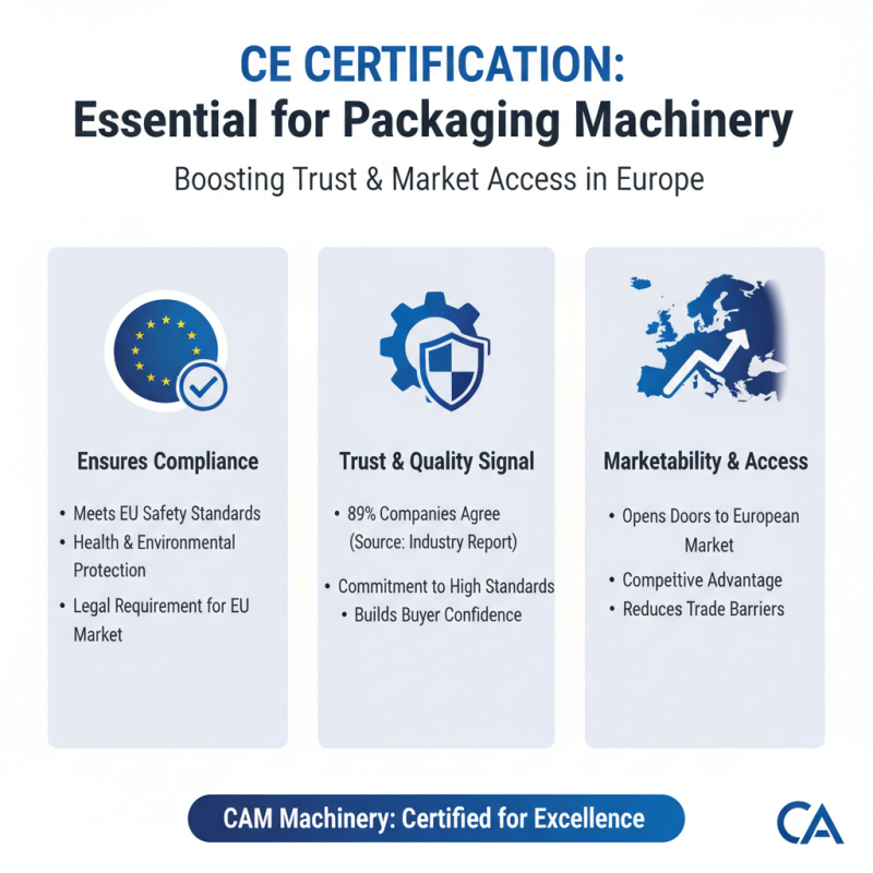 What is CE Certification for CAM Packing Machine Suppliers?