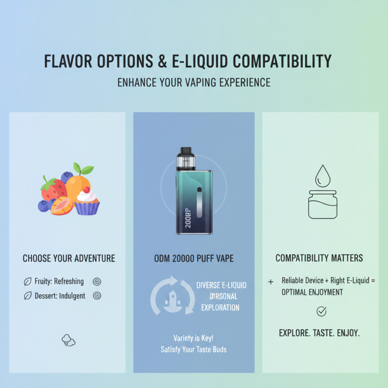 How to Choose the Best 20000 Puff Vape for Your Needs?