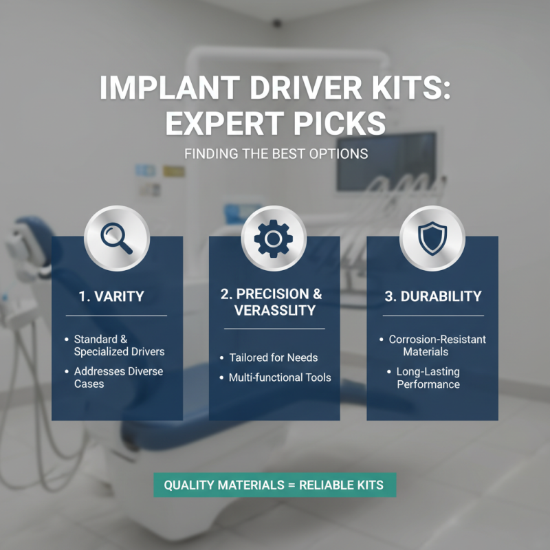 How to Choose the Best Implant Driver Kit for Your Needs?