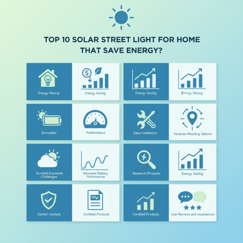 Top 10 Solar Street Light For Home That Save Energy?