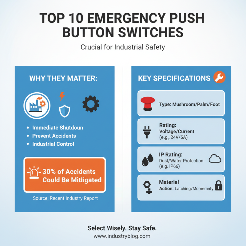 Top 10 Emergency Push Button Switches for Global Buyers?