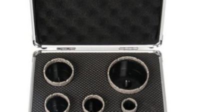 5pcs M14 Dry Vacuum Brazed Diamond Hole Saw