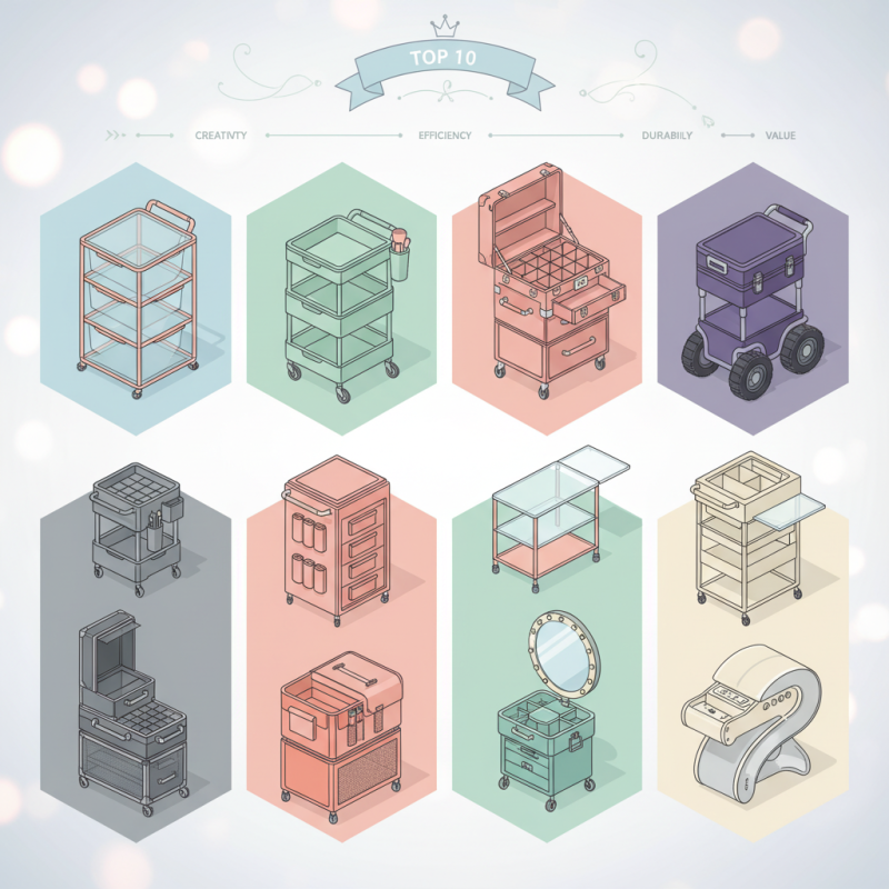 Top 10 Beauty Trolley Options for Global Buyers to Consider