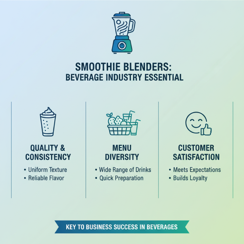 Why Choose a High-Quality Wholesale Smoothie Blender for Your Business?