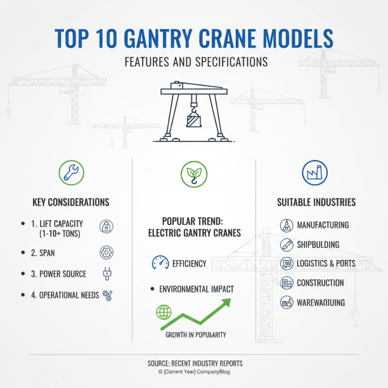 China Top 10 Wholesale China Gantry Crane Models to Consider for Your Business?