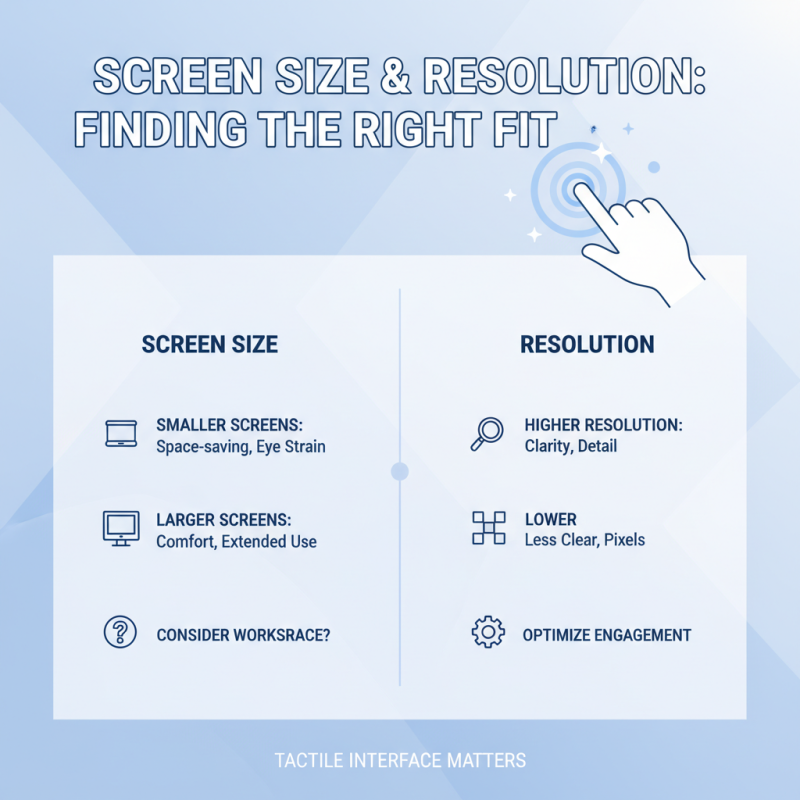 How to Choose the Best Tactile Screen for Your Needs?