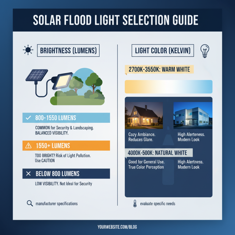 How to Choose the Best Split Solar Flood Light for Your Needs?