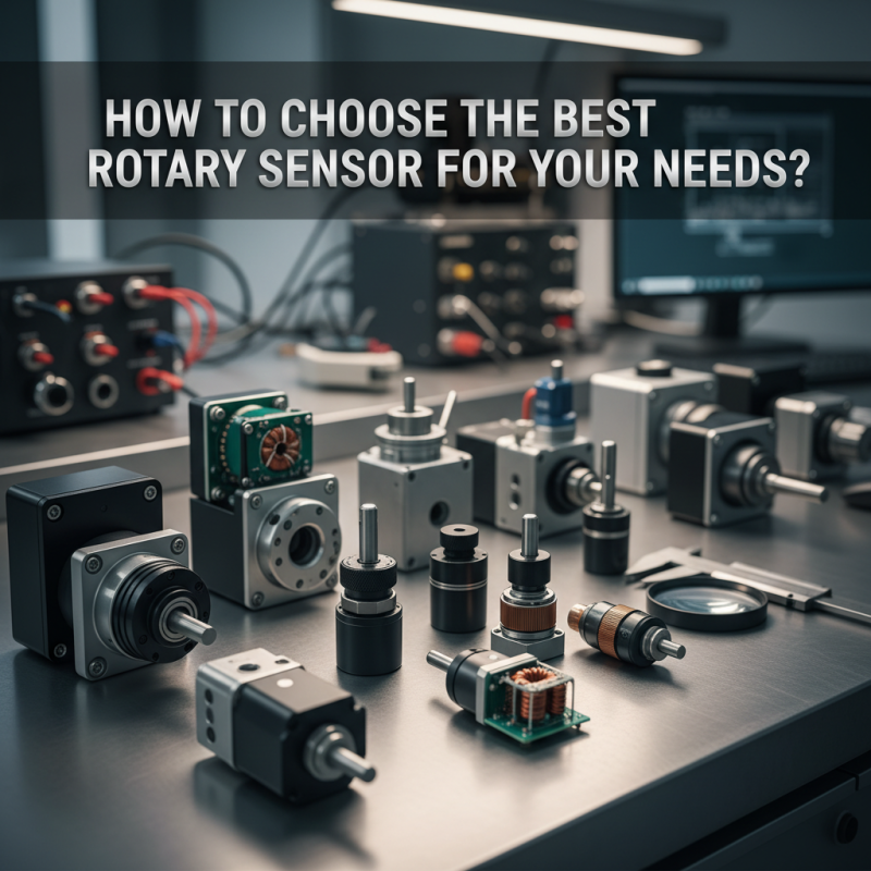 How to Choose the Best Rotary Sensor for Your Needs?