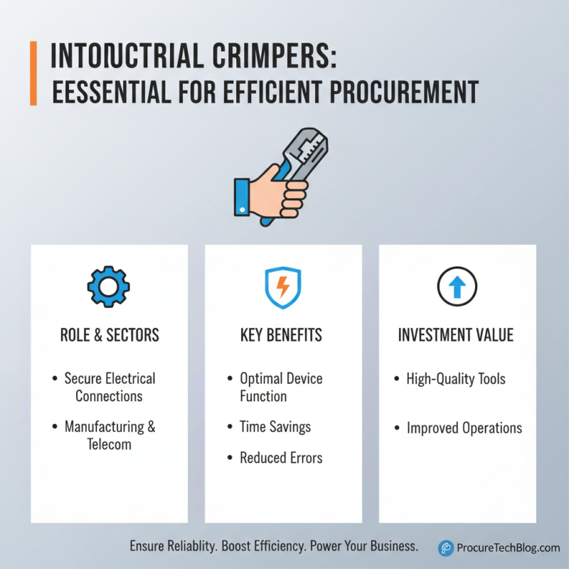 Top 5 Industrial Crimpers You Need for Efficient Procurement?