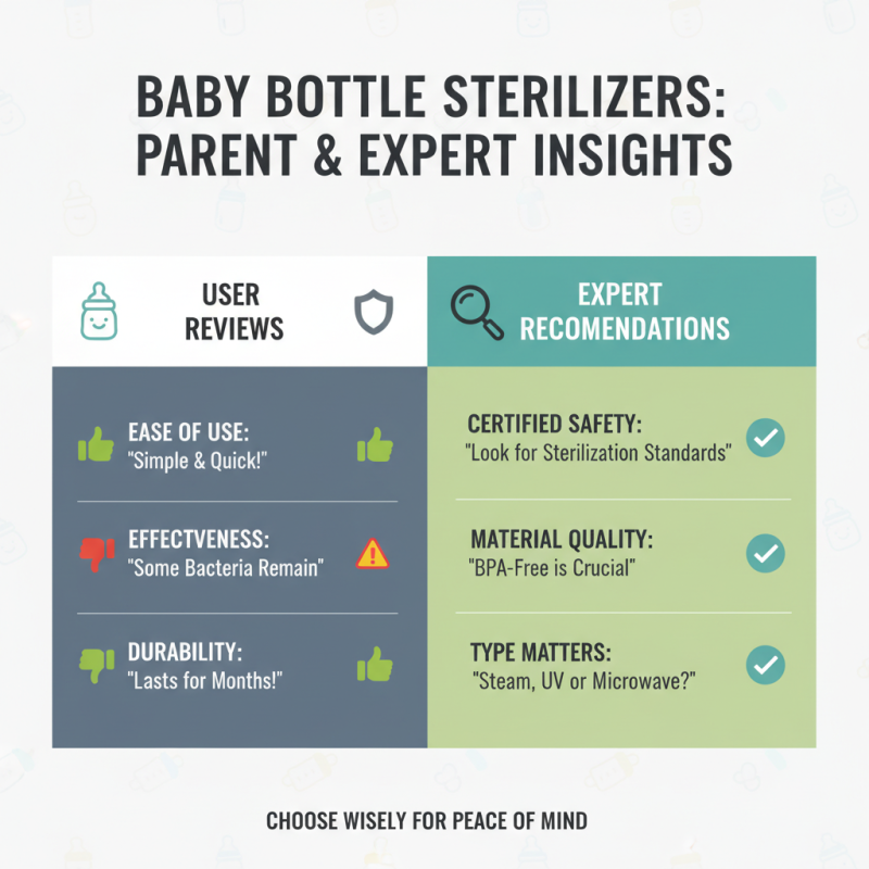 Essential Tips for Choosing the Best Baby Bottle Sterilizer?