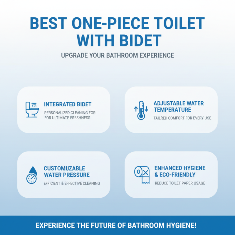 Best One Piece Toilet with Bidet for Ultimate Comfort?