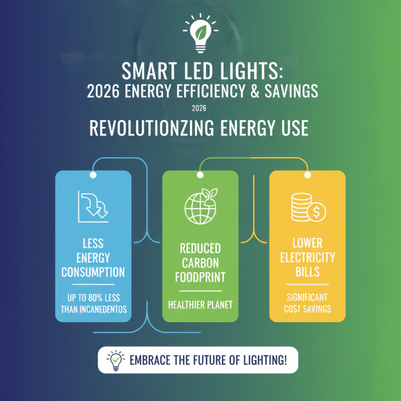 Top 10 Smart LED Lights for Home and Office Use in 2026?