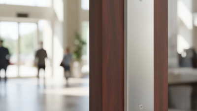 Why Choose Door Push Plates for Your Business Needs?