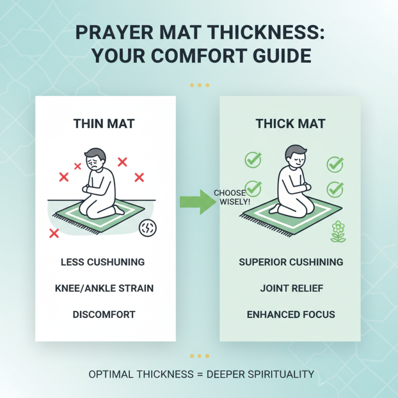 Best Thick Prayer Mat for Comfort and Durability?