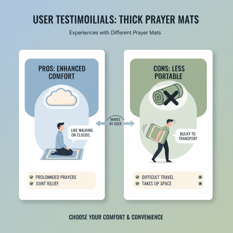 Best Thick Prayer Mat for Comfort and Durability?