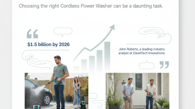 2026 How to Choose the Best Cordless Power Washer?