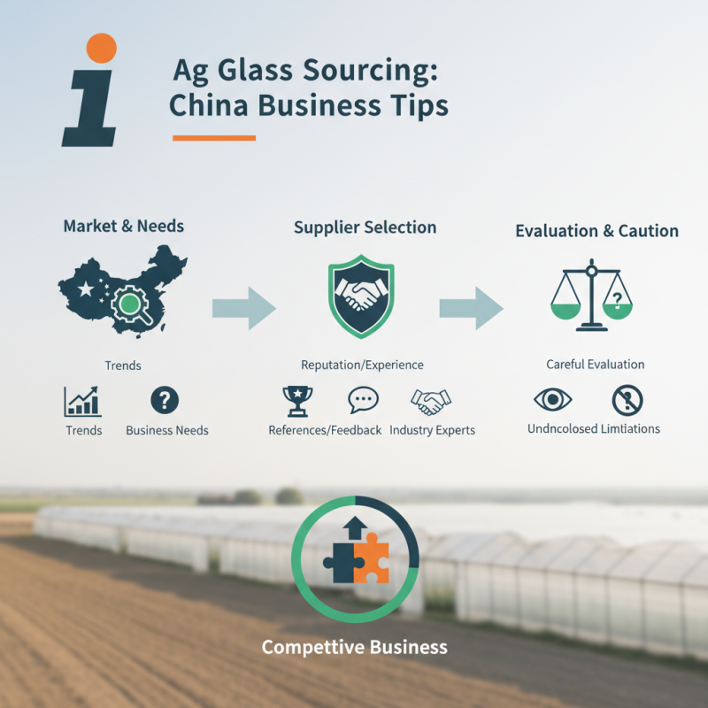 Top Tips for Sourcing China Ag Glass for Your Business?