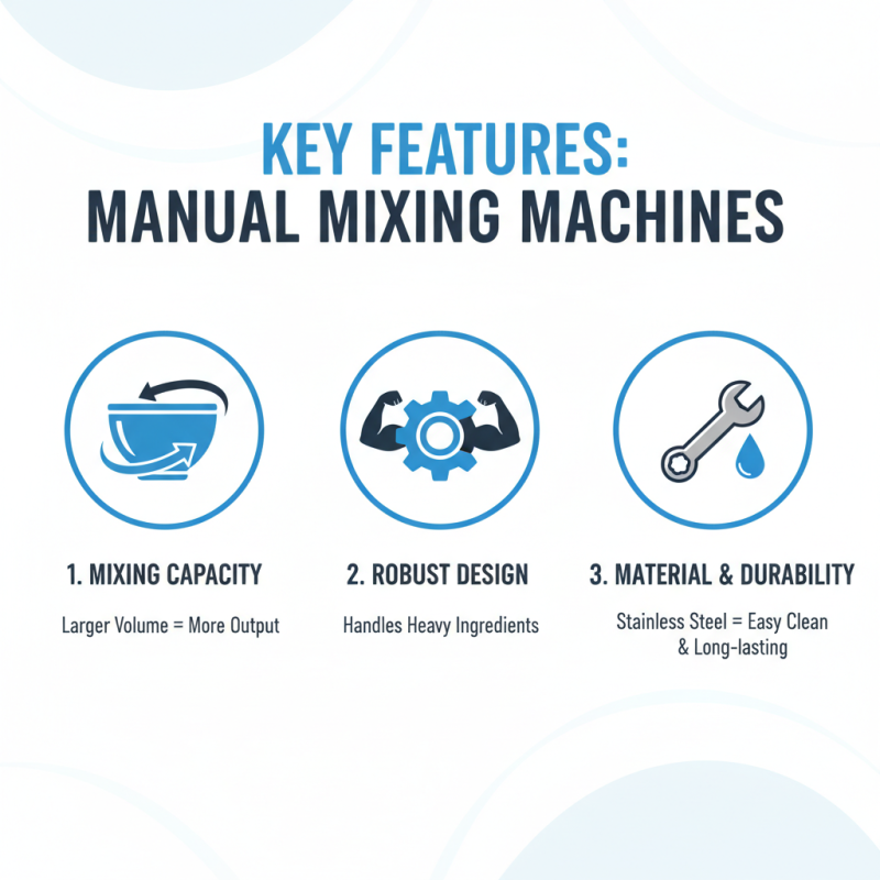 Top 10 Manual Mixing Machines for Efficient Production?