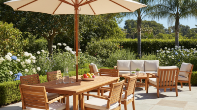 Why Choose Teak Outdoor Furniture for Your Home?
