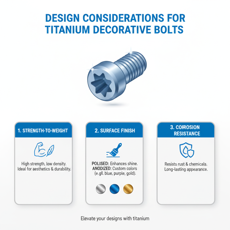 What is China ODM Titanium Decorative Bolt Manufacturing Process?