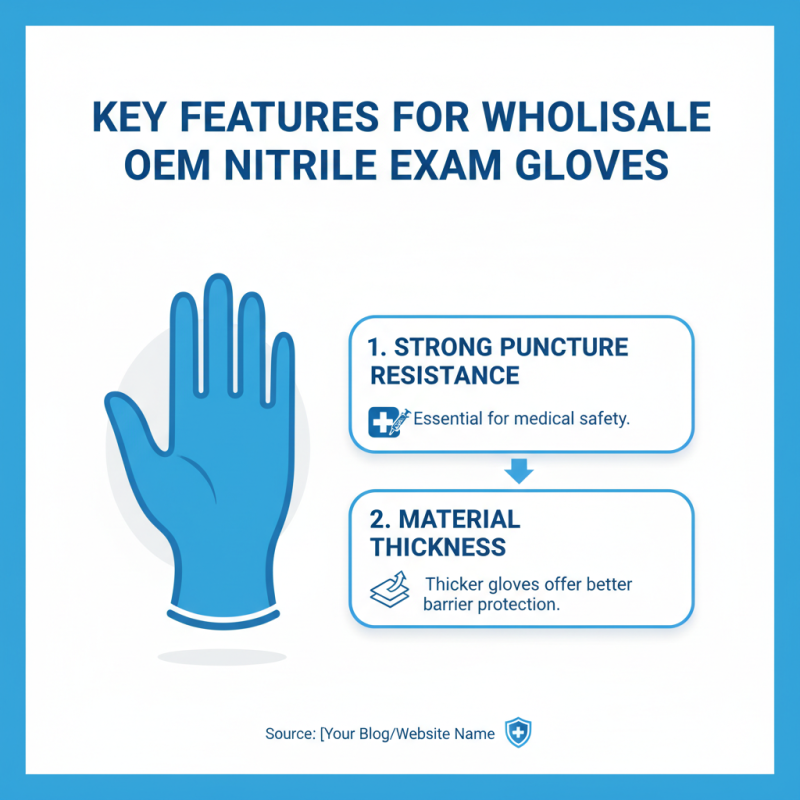 Top Wholesale OEM Nitrile Exam Gloves for Your Medical Needs?