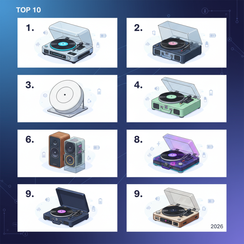 Top 10 Portable Record Players for Vinyl Lovers in 2026?