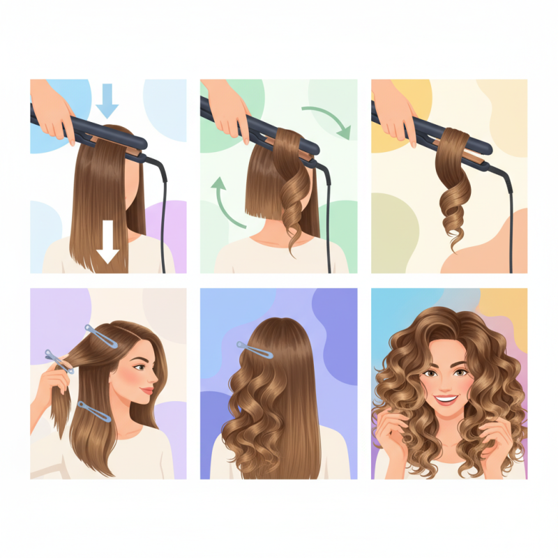 How To Curl Hair With A Straightener Step By Step Guide?