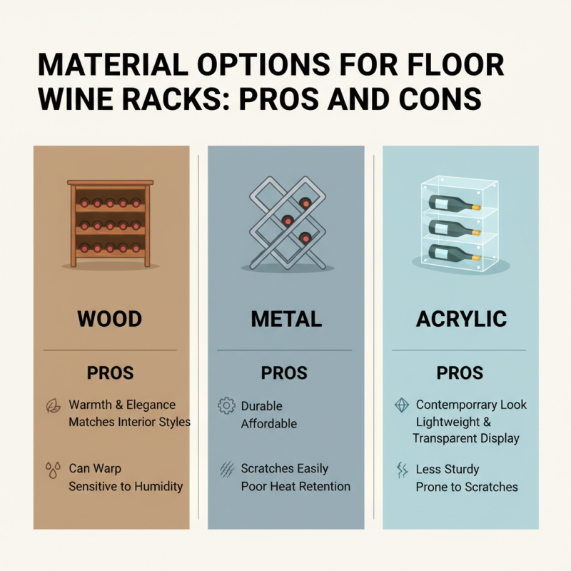 How to Choose the Best Floor Wine Rack for Your Home?