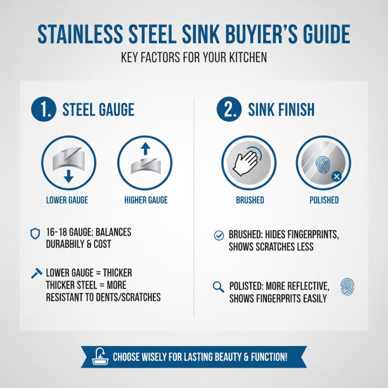 10 Tips for Choosing a Stainless Steel Sink for Your Kitchen Bathroom Office?