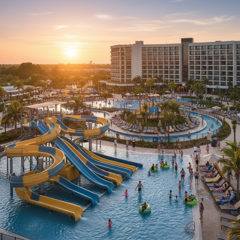 Top Outdoor Water Parks With Hotels for Family Fun?