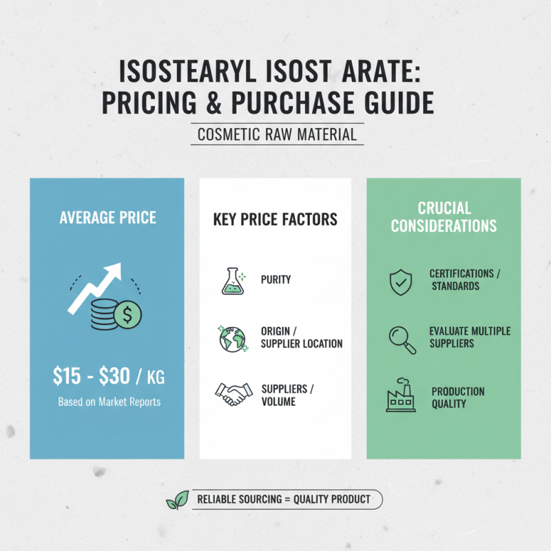 2026 How to Buy Isostearyl Isostearate as Cosmetic Raw Materials?
