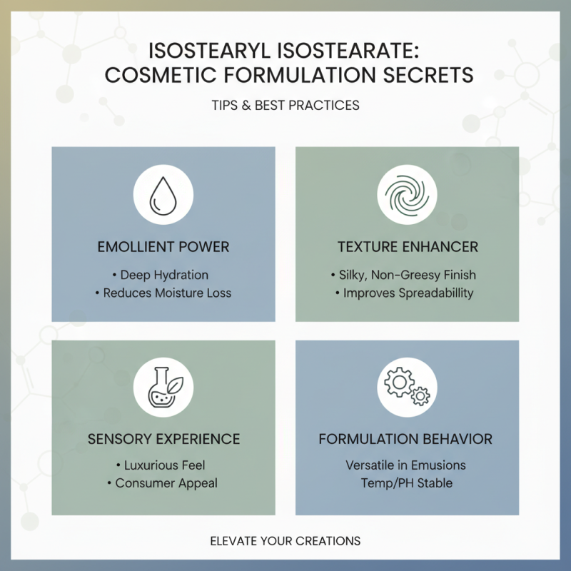 2026 How to Buy Isostearyl Isostearate as Cosmetic Raw Materials?