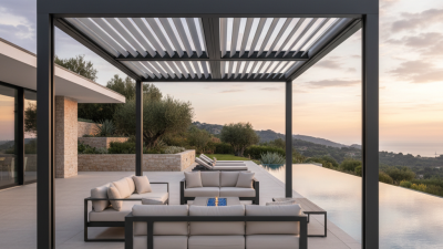 Top Aluminum Pergola With Roof Options for Global Buyers?