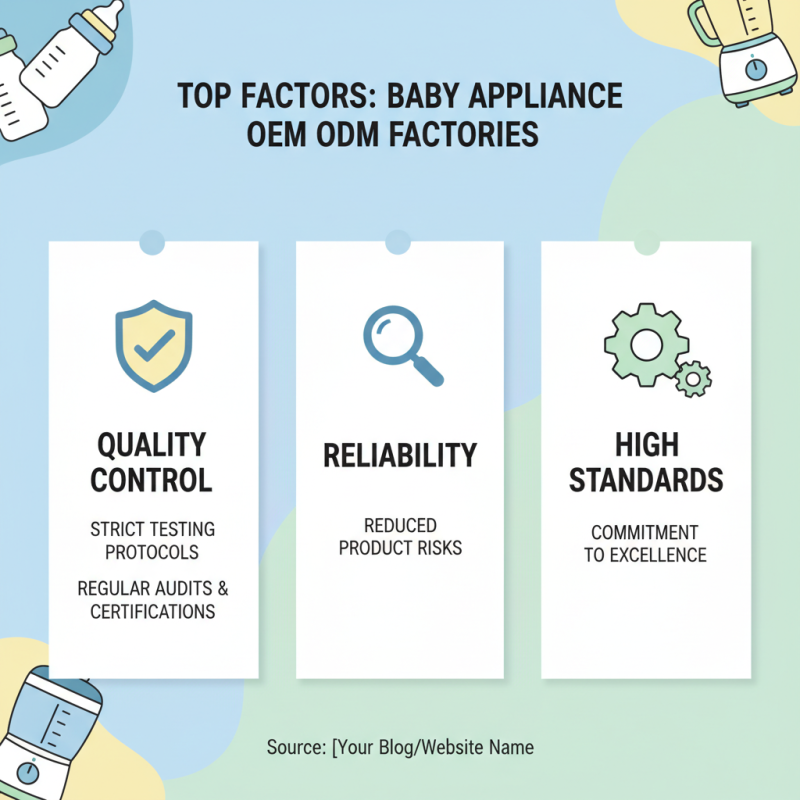 Top 10 Baby Appliance OEM ODM Factories to Consider?