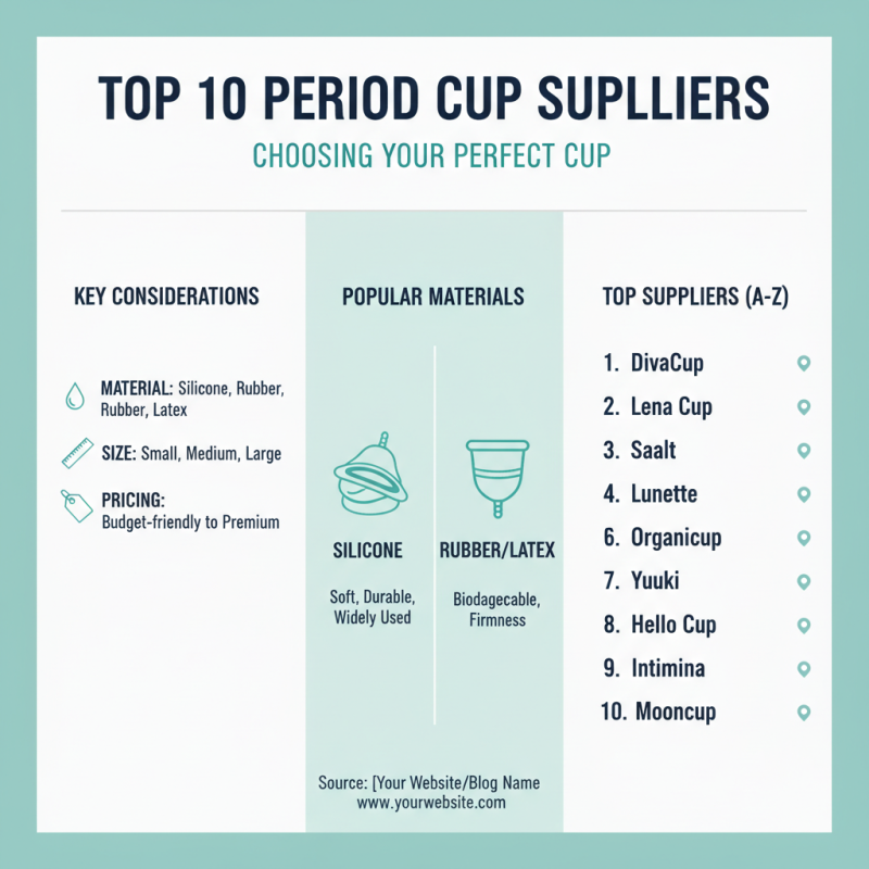 Top 10 Period Cup Suppliers You Need to Know?