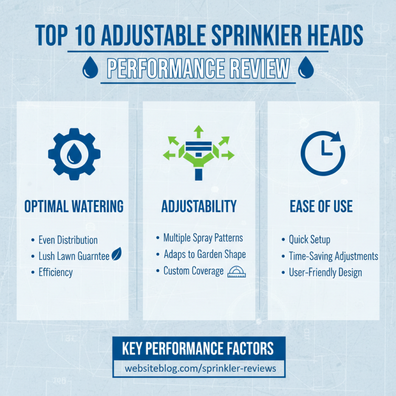 10 Best Adjustable Sprinkler Heads for Efficient Watering?