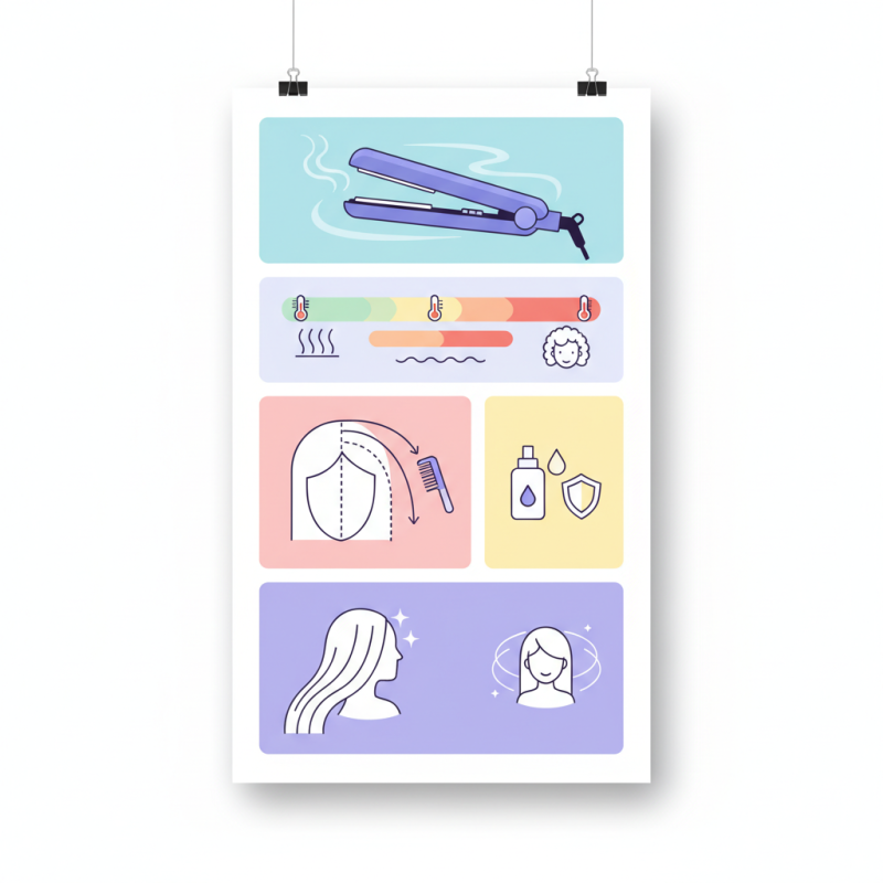 10 Easy Tips For Beginners Using Hair Straighteners?