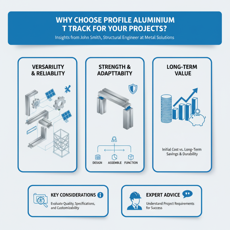 Why Choose Profile Aluminium T Track for Your Projects?