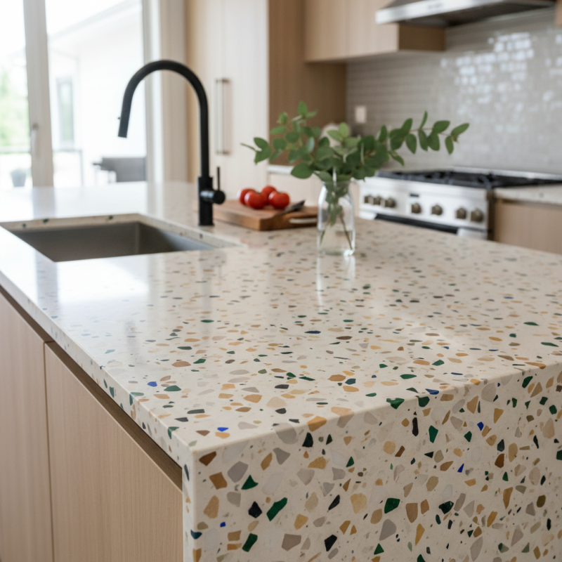 What is a Terrazzo Countertop and Why Choose It?