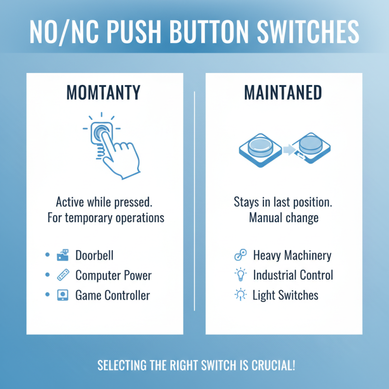 How to Choose the Best No Nc Push Button Switch for Your Needs?