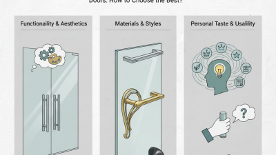 Top Handles for Frameless Glass Doors How to Choose the Best?